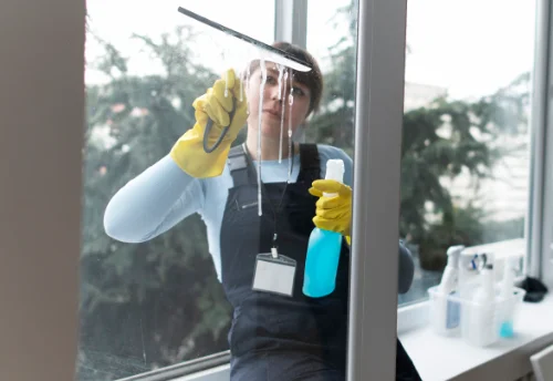 Nettoyage de vitres intérieures et extérieures à Mazirat